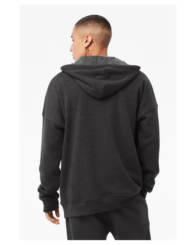 Bella + Canvas Unisex Sponge Fleece DTM Full-Zip Hooded Sweatshirt — view 13
