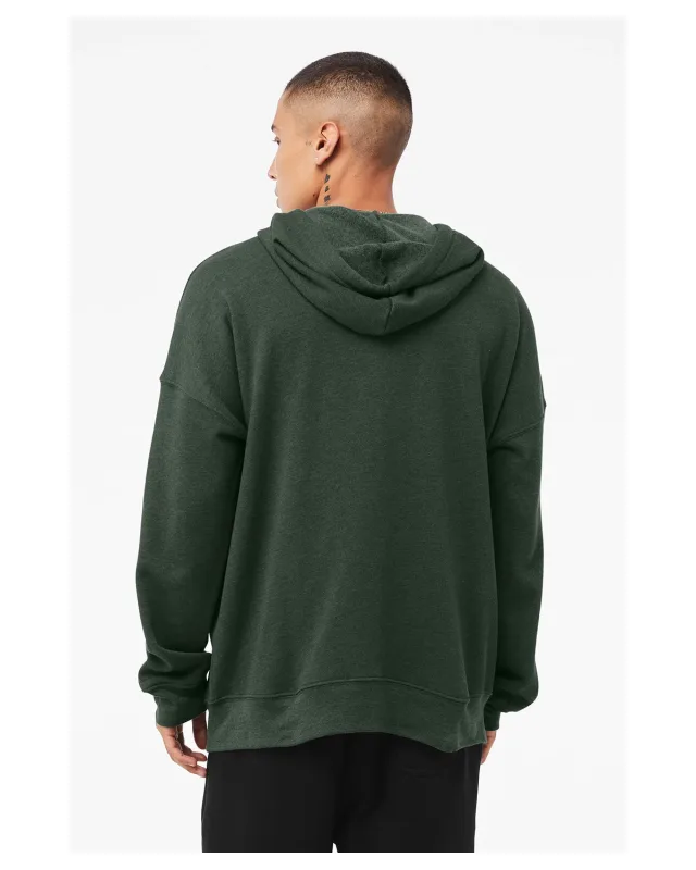 Bella + Canvas Unisex Sponge Fleece DTM Full-Zip Hooded Sweatshirt — view 16