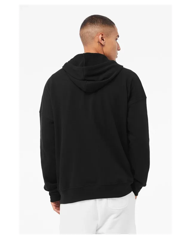 Bella + Canvas Unisex Sponge Fleece DTM Full-Zip Hooded Sweatshirt — view 7