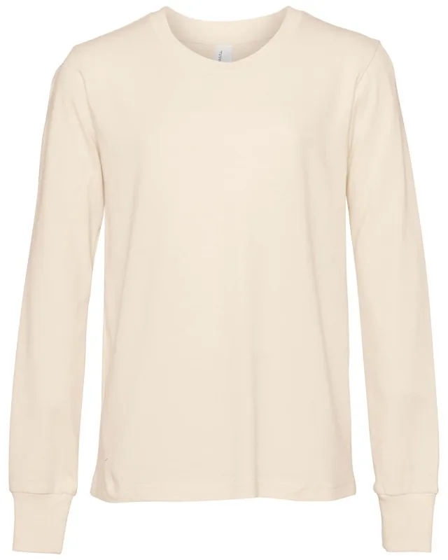 Bella + Canvas Youth Jersey Long-Sleeve T-Shirt — view 23