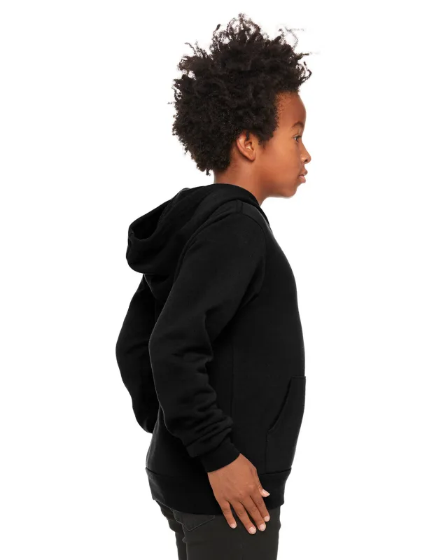 Bella + Canvas Youth Sponge Fleece Pullover Hooded Sweatshirt — view 15