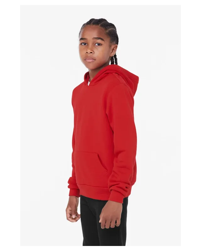 Bella + Canvas Youth Sponge Fleece Pullover Hooded Sweatshirt — view 21