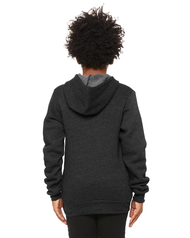 Bella + Canvas Youth Sponge Fleece Pullover Hooded Sweatshirt — view 28