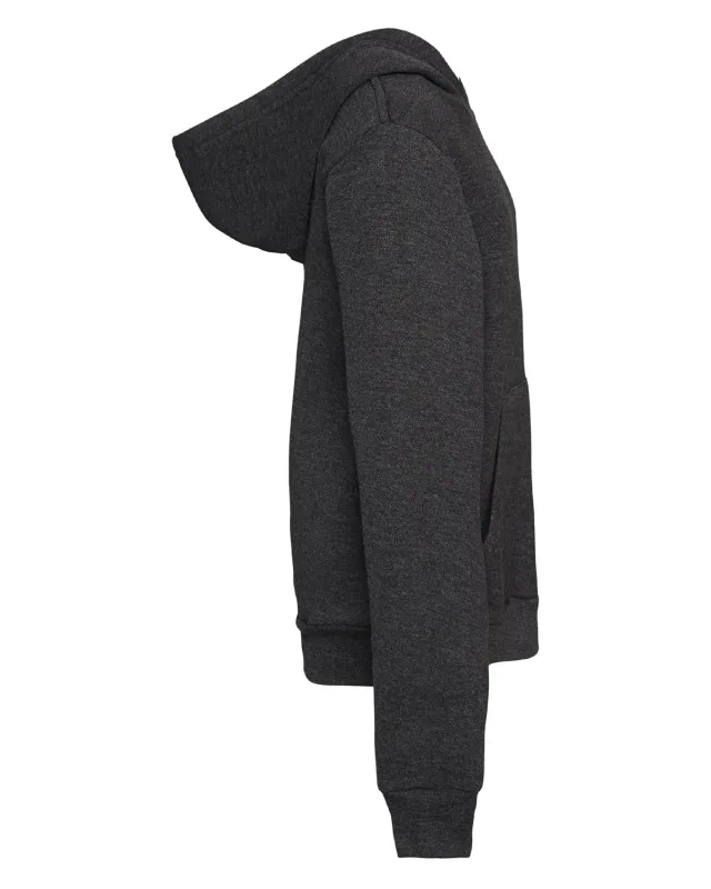 Bella + Canvas Youth Sponge Fleece Pullover Hooded Sweatshirt — view 31