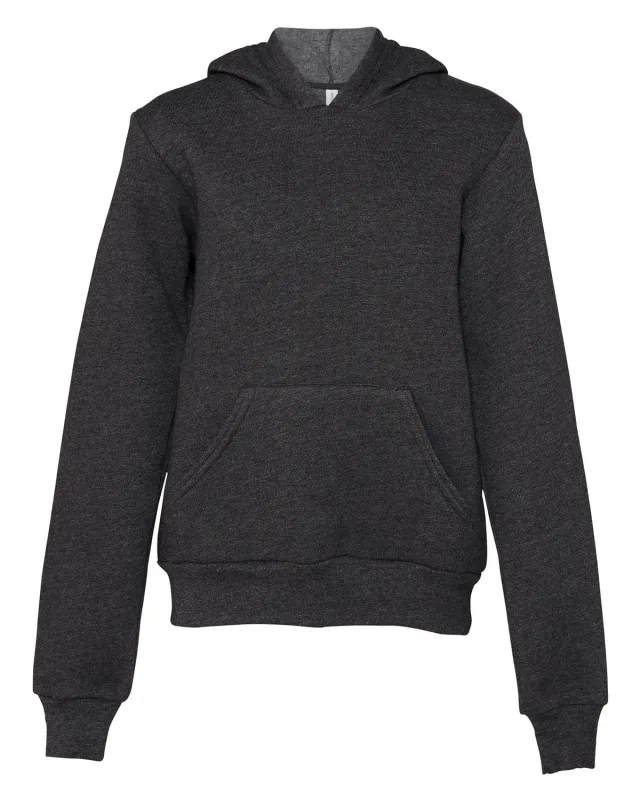 Bella + Canvas Youth Sponge Fleece Pullover Hooded Sweatshirt — view 32