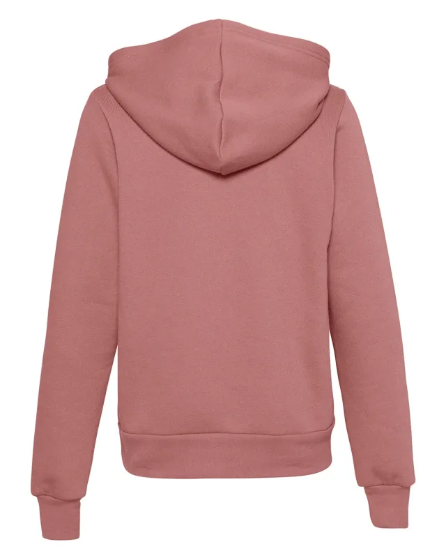 Bella + Canvas Youth Sponge Fleece Pullover Hooded Sweatshirt — view 36