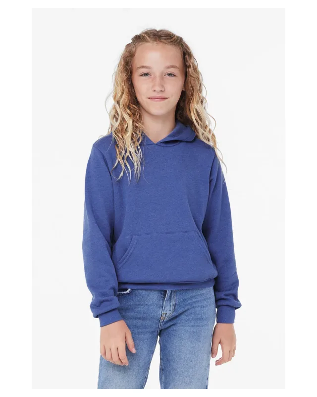 Bella + Canvas Youth Sponge Fleece Pullover Hooded Sweatshirt — view 41