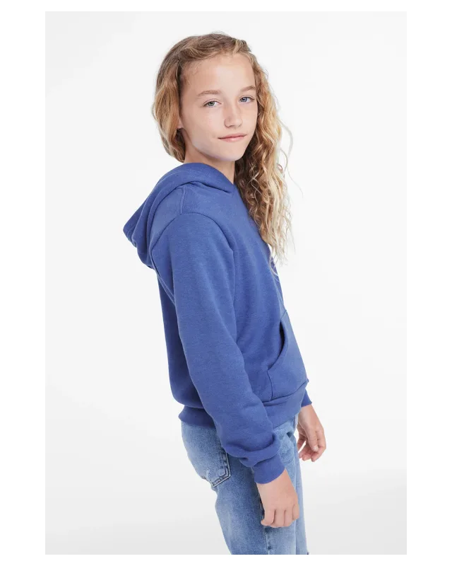 Bella + Canvas Youth Sponge Fleece Pullover Hooded Sweatshirt — view 45