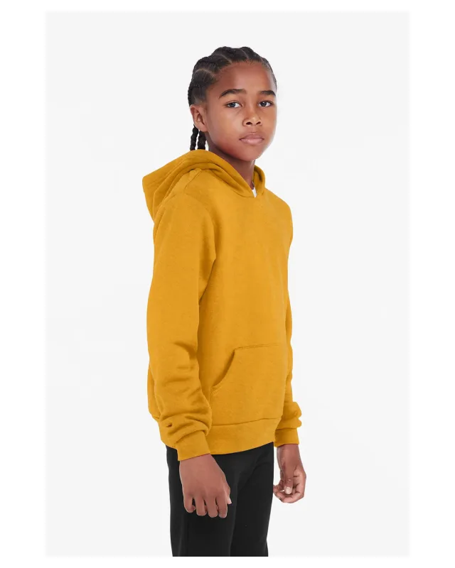 Bella + Canvas Youth Sponge Fleece Pullover Hooded Sweatshirt — view 51