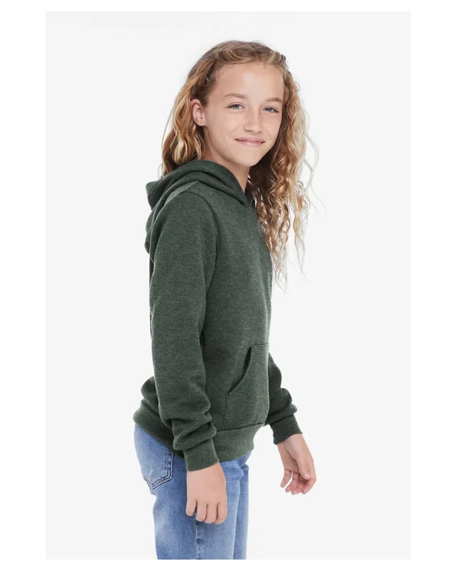 Bella + Canvas Youth Sponge Fleece Pullover Hooded Sweatshirt — view 57