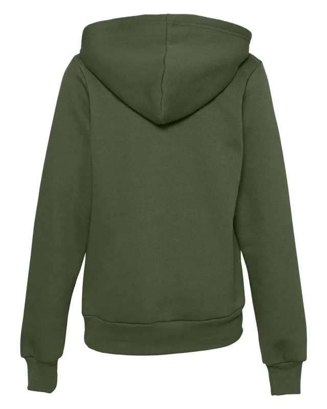 Bella + Canvas Youth Sponge Fleece Pullover Hooded Sweatshirt — view 60