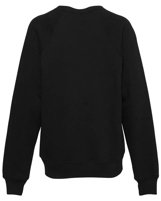 Bella + Canvas Youth Sponge Fleece Raglan Sweatshirt — view 29