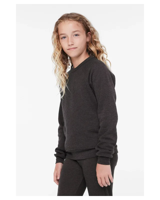 Bella + Canvas Youth Sponge Fleece Raglan Sweatshirt — view 38