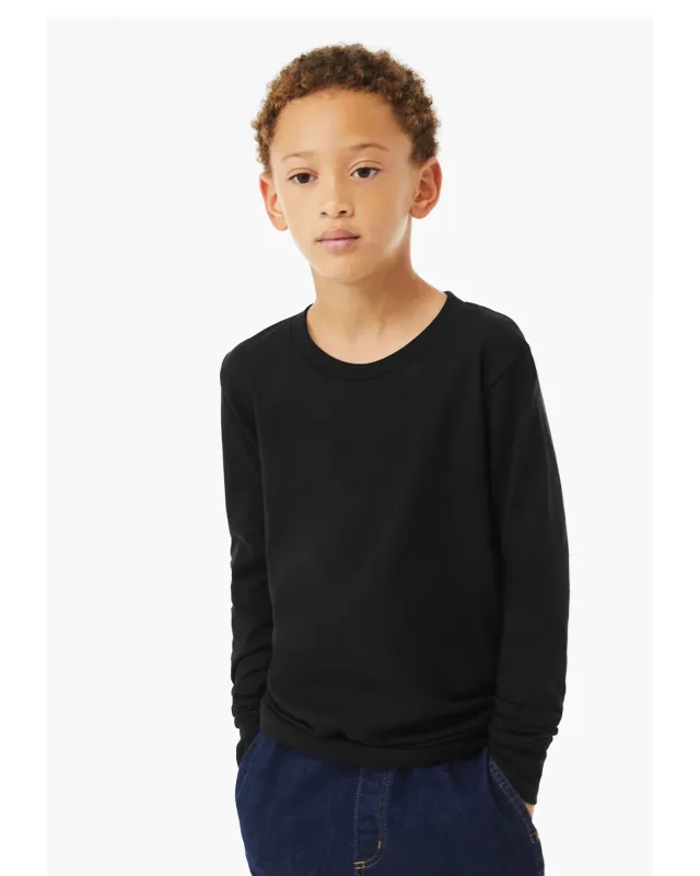 Bella + Canvas Youth Triblend Long-Sleeve T-Shirt — view 32