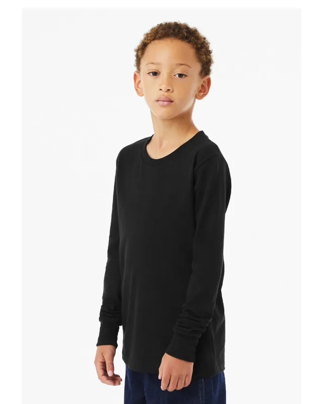 Bella + Canvas Youth Triblend Long-Sleeve T-Shirt — view 33