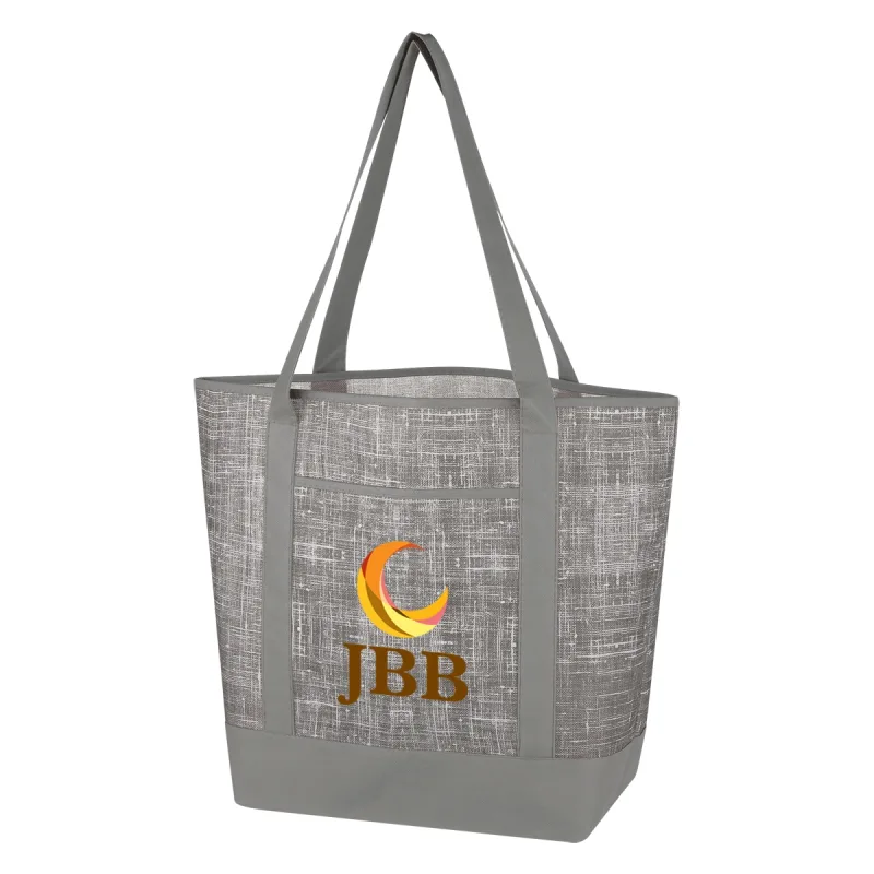 Logo Bellevue Non-Woven Tote Bag — view 3