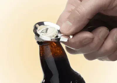 Branded Belt Loop Bottle Opener — view 3