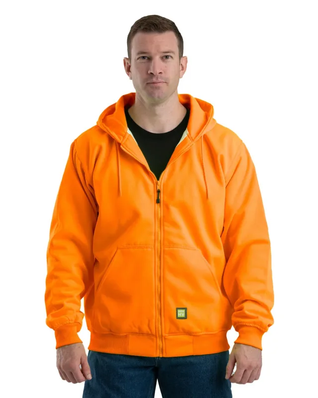 Berne Men's Heritage Thermal-Lined Full-Zip Hooded Sweatshirt — view 2