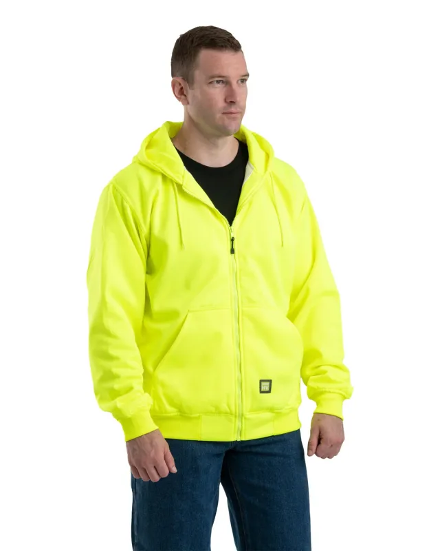 Berne Men's Heritage Thermal-Lined Full-Zip Hooded Sweatshirt — view 4