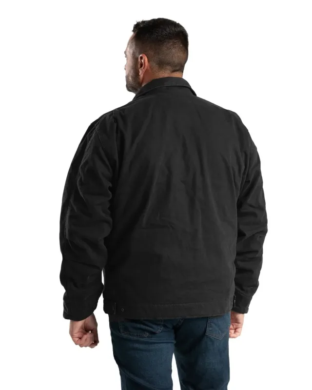 Berne Men's Highland Washed Gasoline Jacket — view 3
