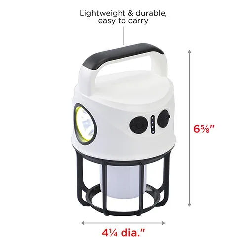 Best Buddy Tools ® Galaxy Rechargeable Combo LED Lantern & Flashlight   — view 5
