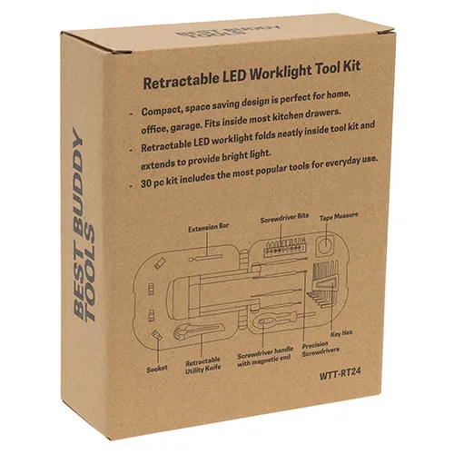 Best Buddy Tools ® Retractable LED Worklight Tool Kit — view 8