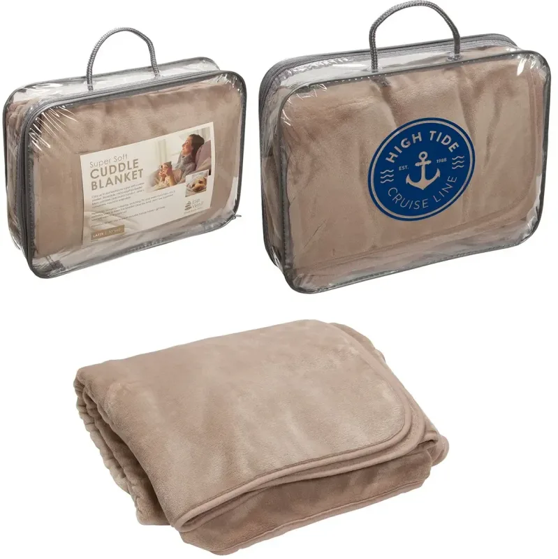 Custom Soft Flannel Blanket (Embroidery Available) — view 10