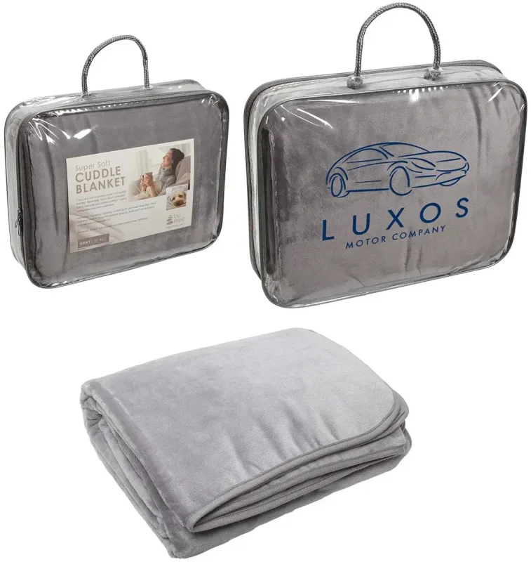 Custom Soft Flannel Blanket (Embroidery Available) — view 2
