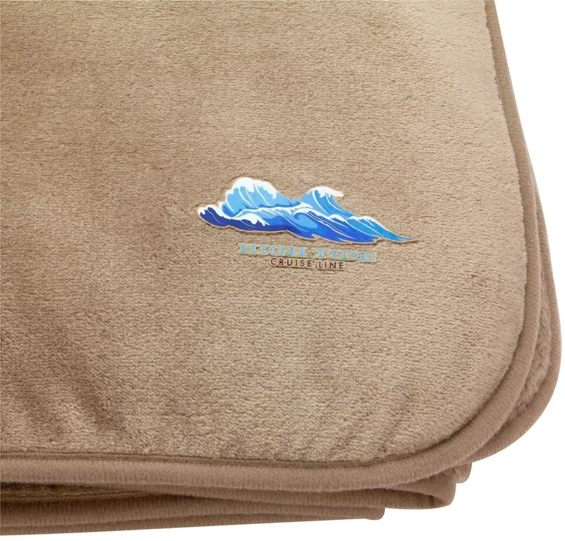 Custom Soft Flannel Blanket (Embroidery Available) — view 8