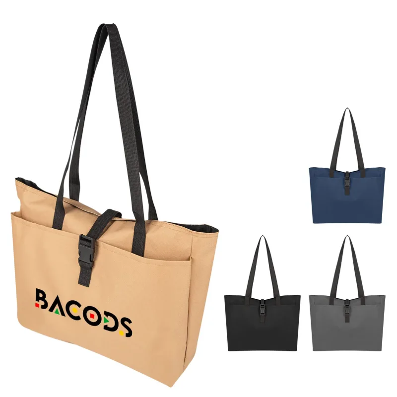 Bianca Buckle Tote Bag — view 7