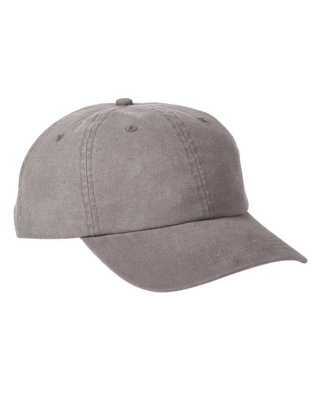 Big Accessories Heavy Washed Canvas Cap — view 4