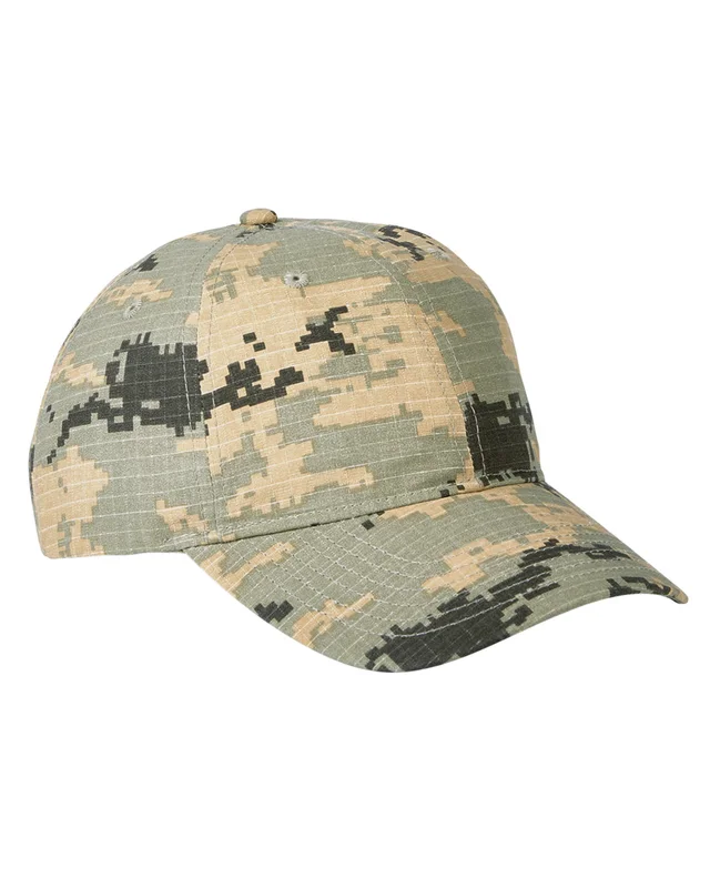 Big Accessories Unstructured Camo Cap