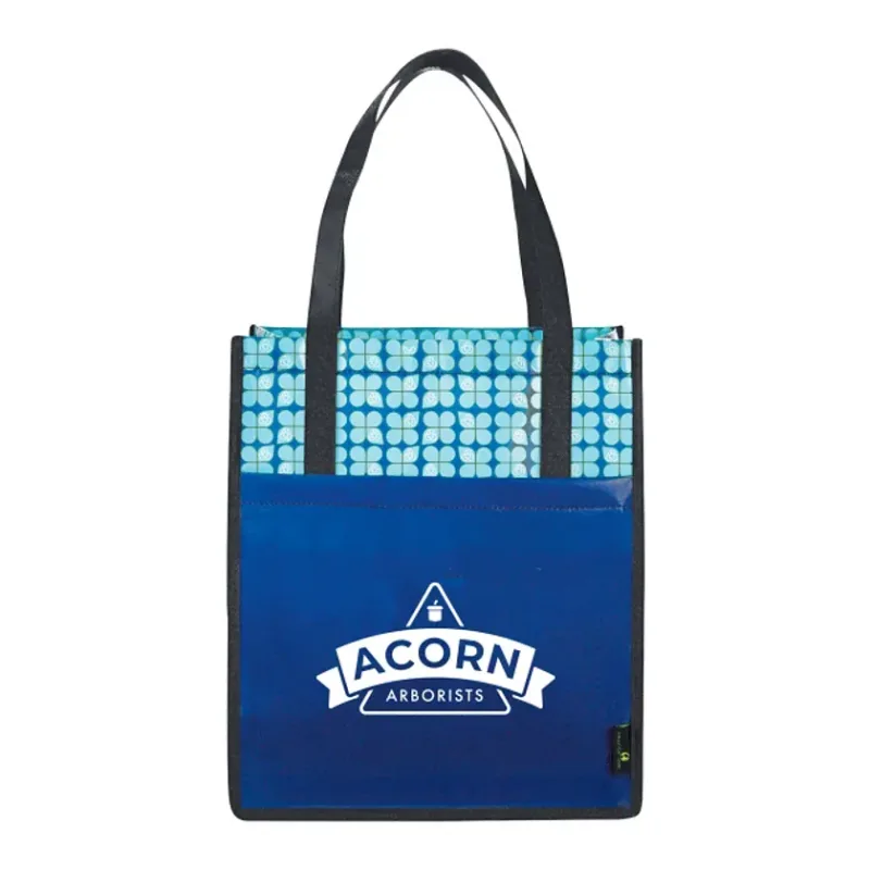 Custom Branded Laminated Non-Woven Tote for Groceries and Outings — view 10