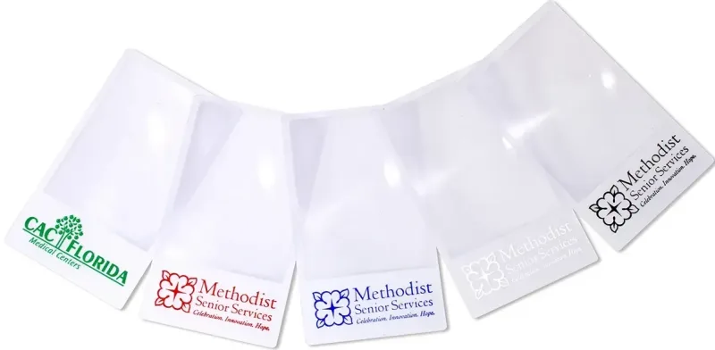 Custom Logo Big View 5X Magnifier — view 2