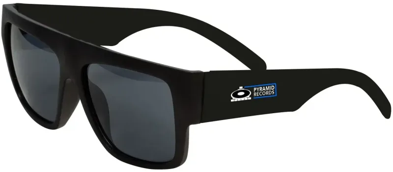 Custom-Bold Frame Sunglasses (2 Color Imprint) — view 2
