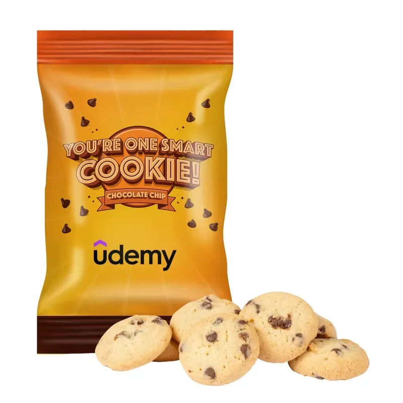 Bite Size Chocolate Chip Cookies Snack Bag