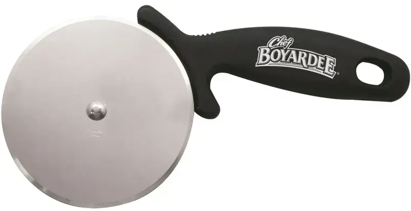 Personalized Black Handle Pizza Cutter