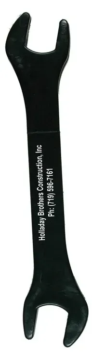 Imprinted Black Wrench Tool Pen