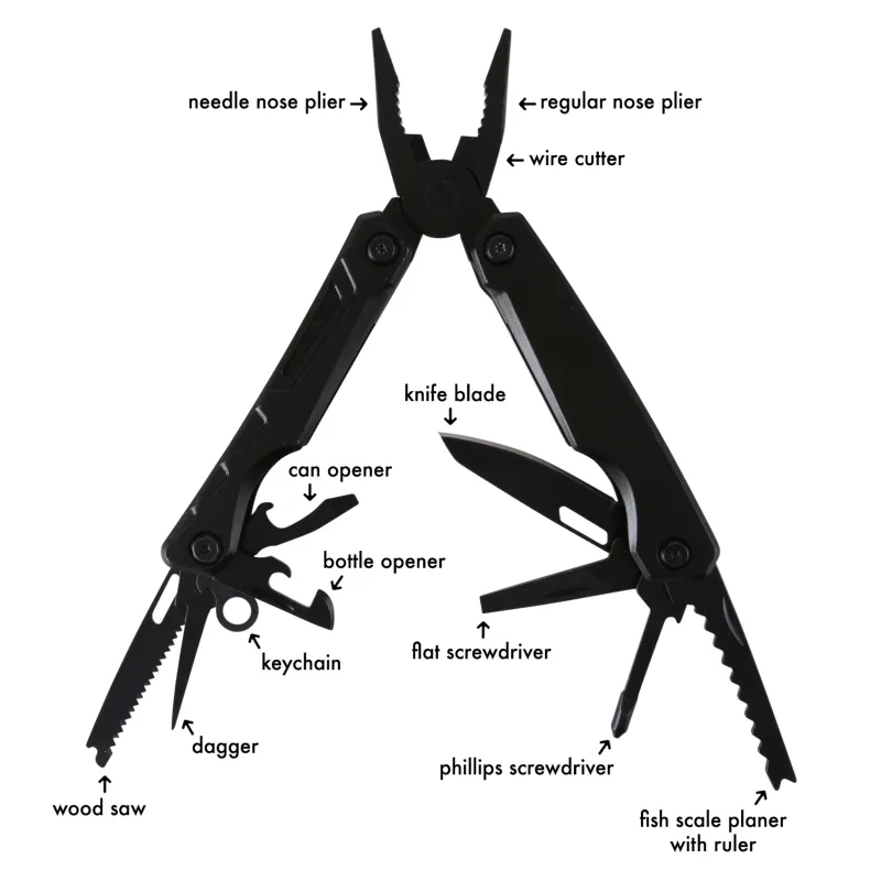 Blackhawk 13-In-1 Multi-Tool W/ Case — view 6