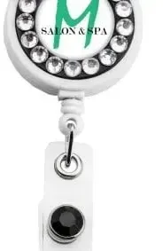 Bling Ring Retractable Id Badge Reel — view 4