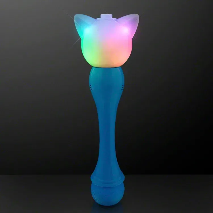 Blinky Cat Bubble Wand, Rainbow Lights + Music — view 2