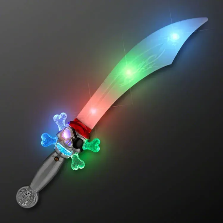 Blinky Pirate Knife Mini Light Up Swords 15.5" — view 2