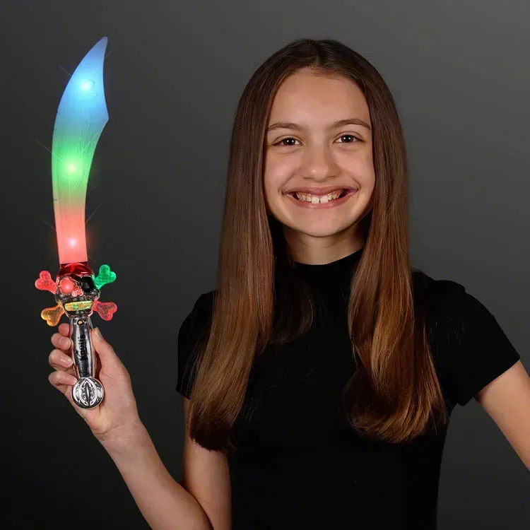 Blinky Pirate Knife Mini Light Up Swords 15.5" — view 3