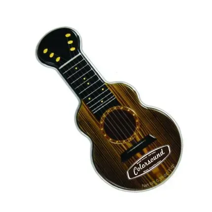 Blue Acoustic Guitar Shaped Mint Tin — view 5