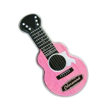 Blue Acoustic Guitar Shaped Mint Tin — view 6