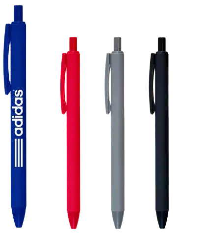 Custom Bolt Soft Touch Retractable Pen