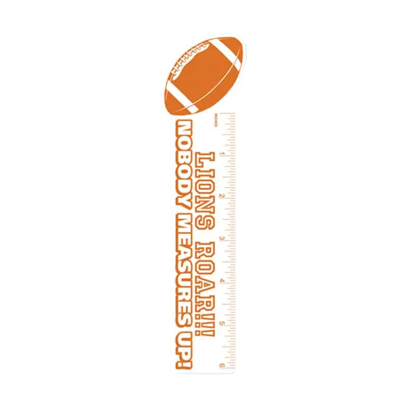 Bookmark - 2"X8" Football Shape Custom Printed Bookmarks