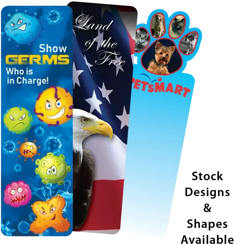 Bookmark, Full Color Digital (2 Side Custom Imprint)