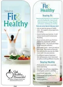 Bookmark - Staying Fit and Healthy