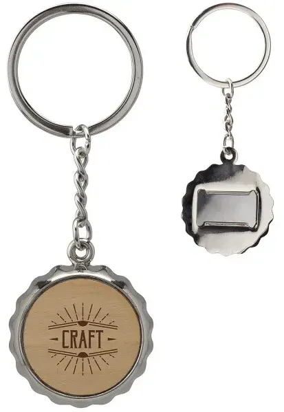 Bottle Cap Bottle Opener Keytag